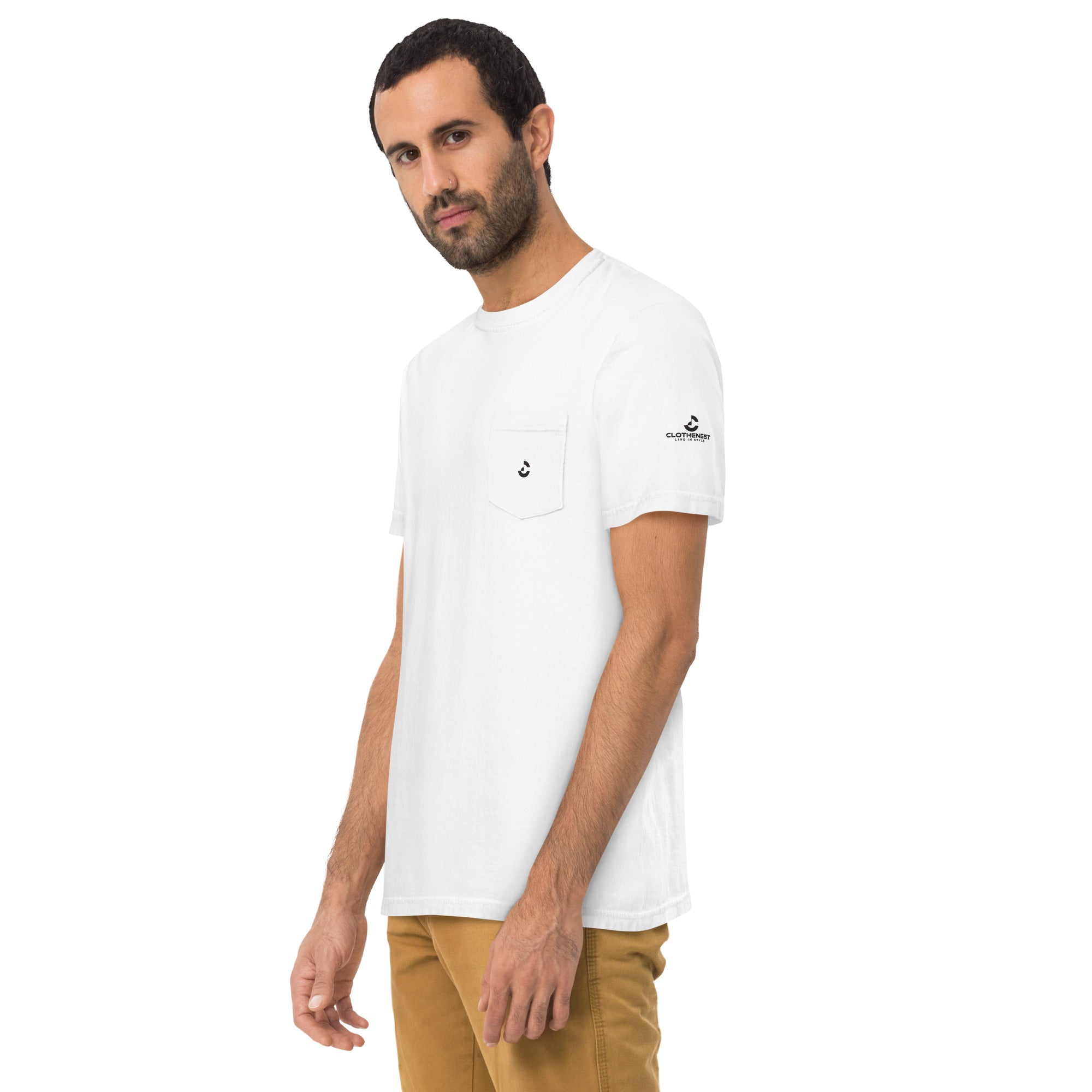 Unisex Garment - dyed pocket T-Shirt - ClotheNest