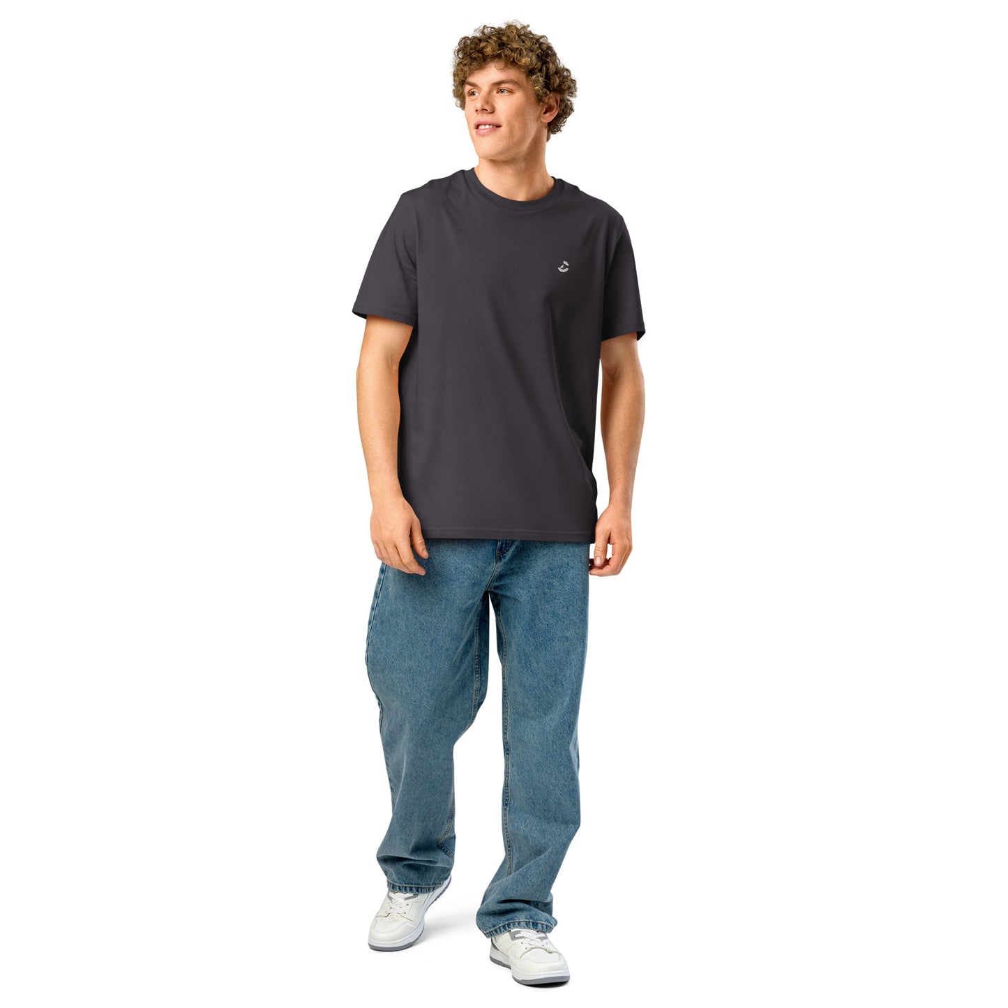 Unisex Organic Ribbed Neck T-Shirt - ClotheNest