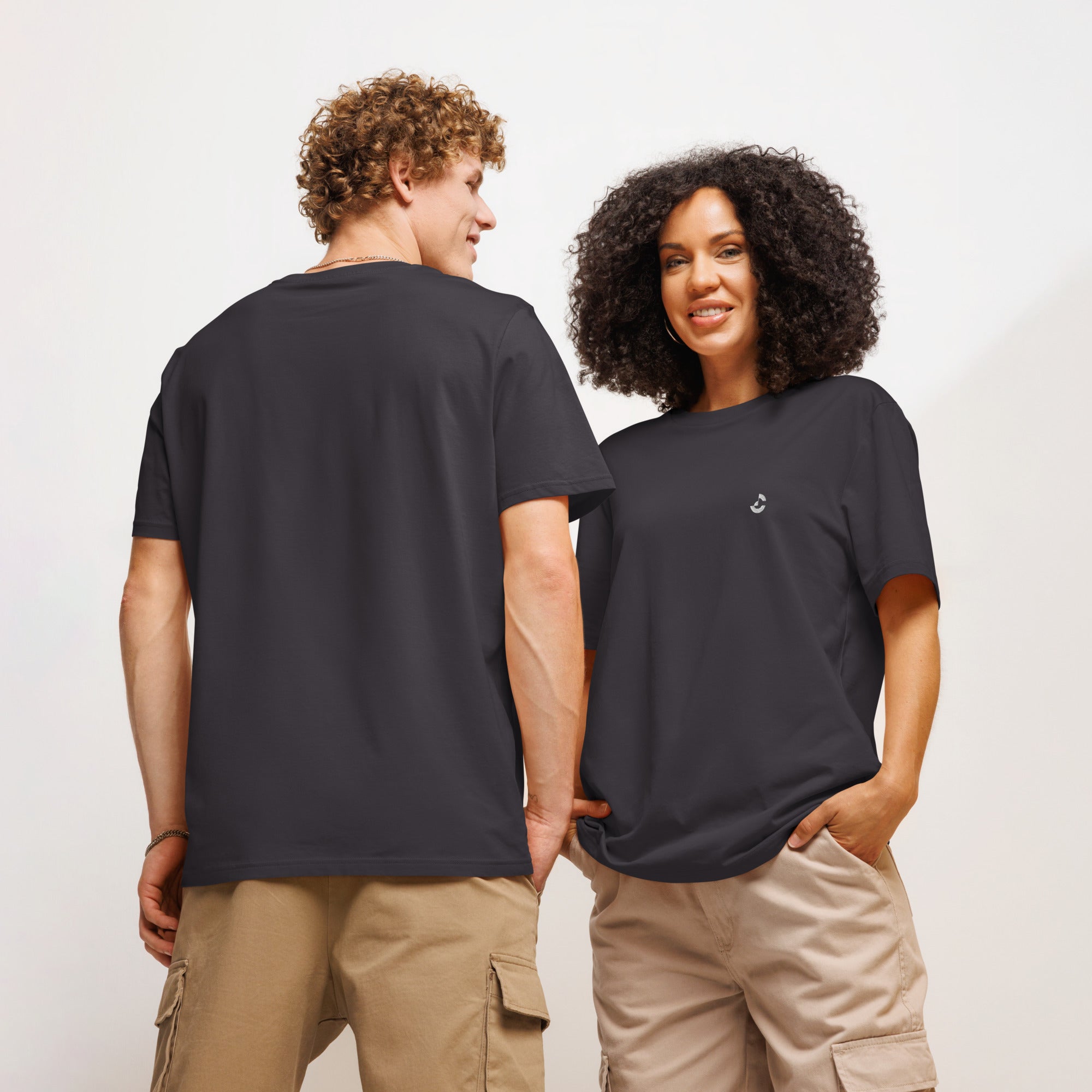 Unisex Organic Ribbed Neck T-Shirt - ClotheNest