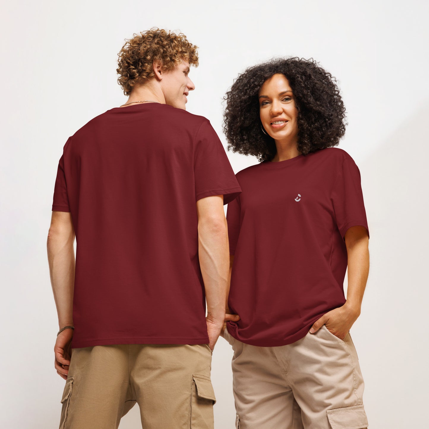 Unisex Organic Ribbed Neck T-Shirt - ClotheNest