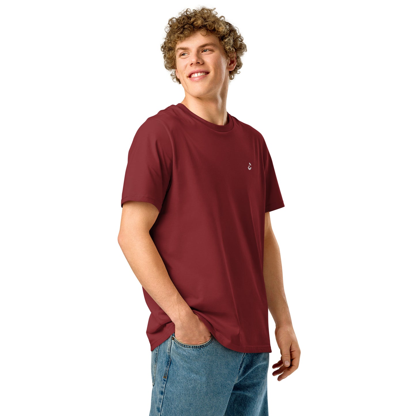 Unisex Organic Ribbed Neck T-Shirt - ClotheNest