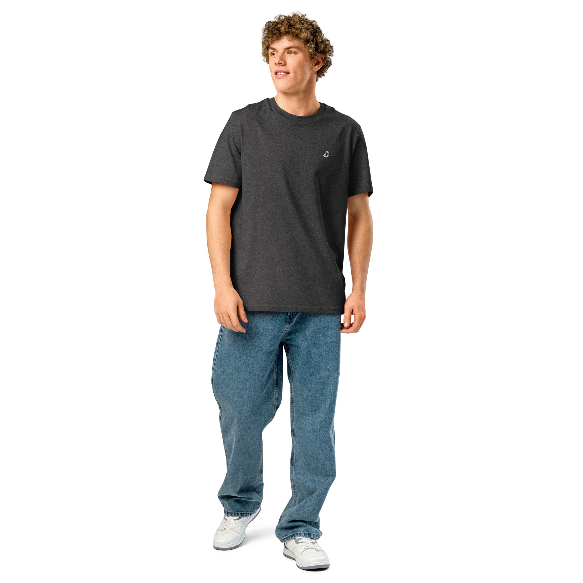 Unisex Organic Ribbed Neck T-Shirt - ClotheNest