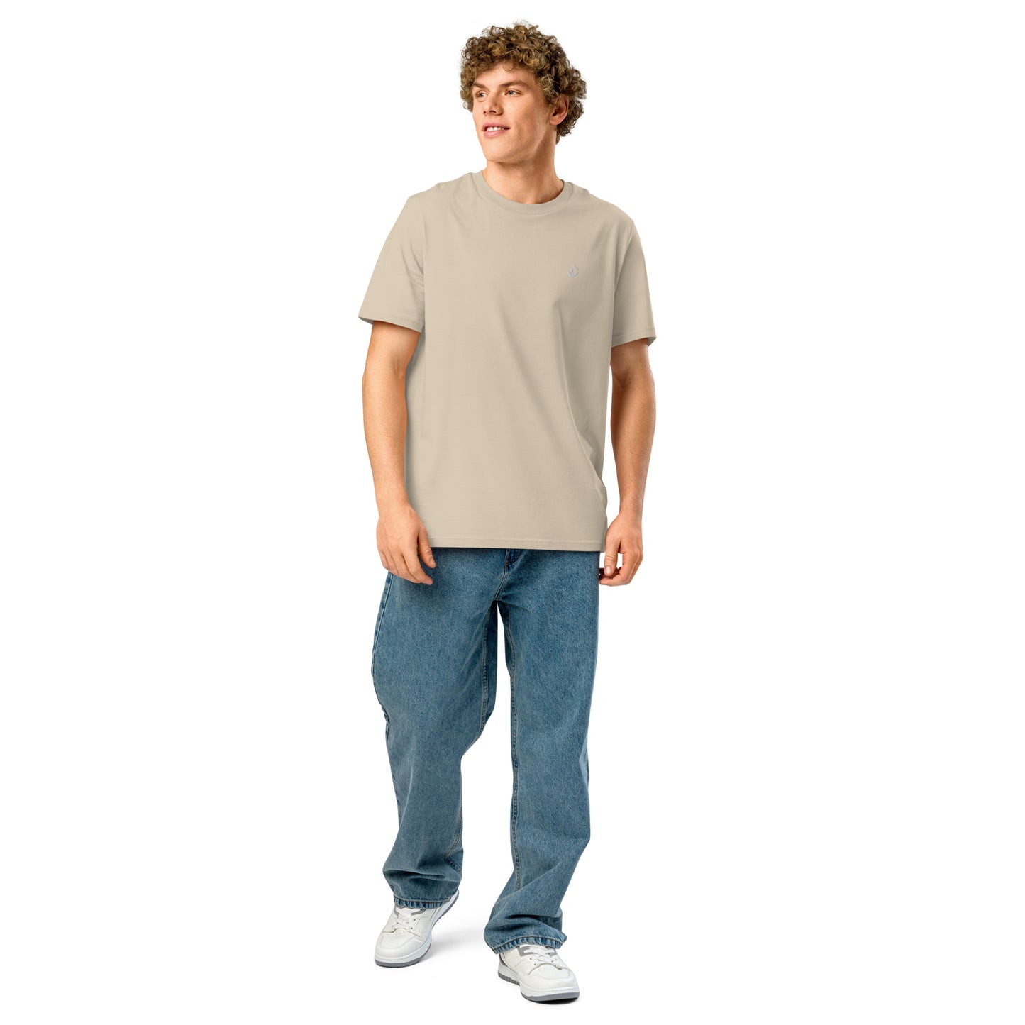 Unisex Organic Ribbed Neck T-Shirt - ClotheNest
