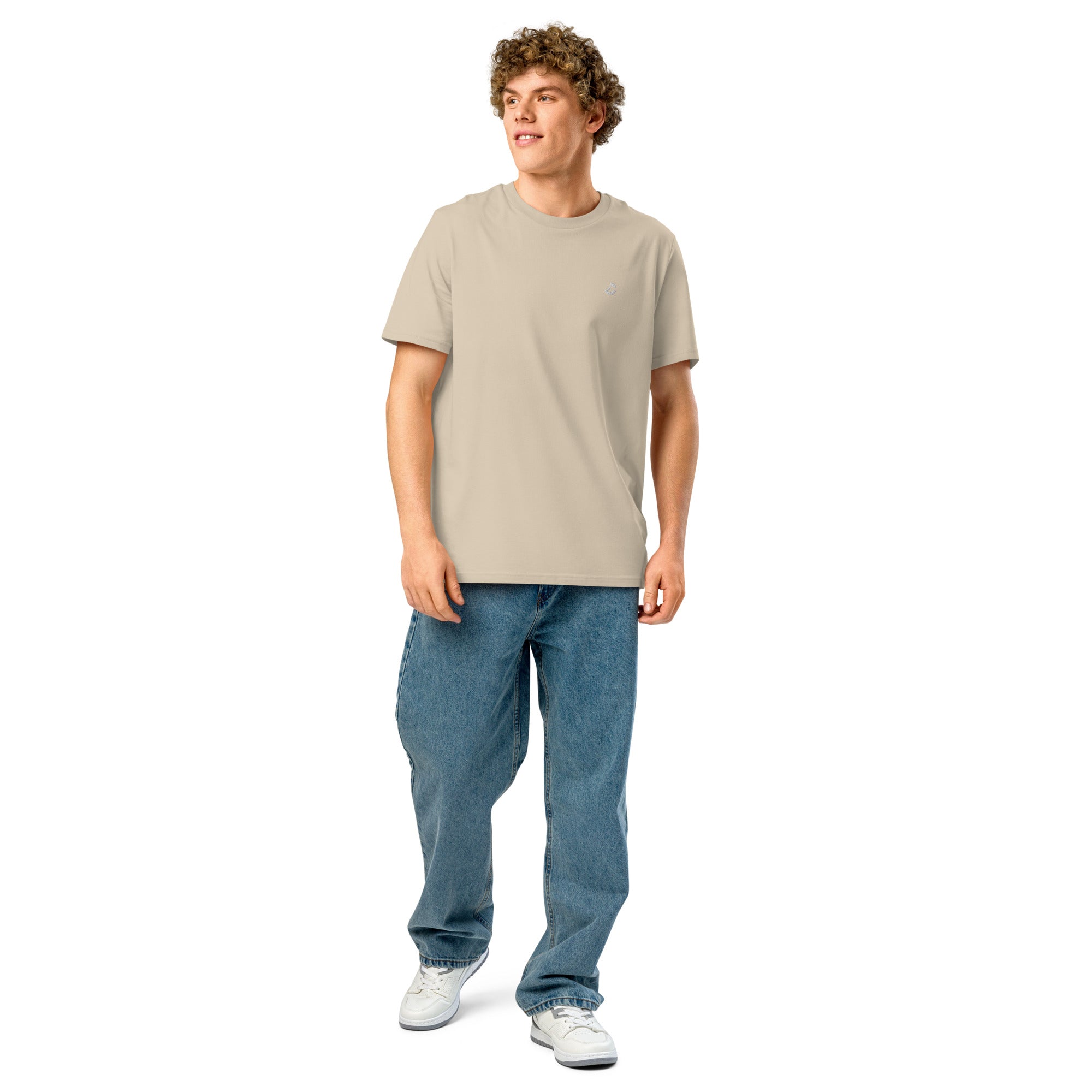 Unisex Organic Ribbed Neck T-Shirt - ClotheNest