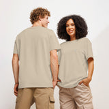 Unisex Organic Ribbed Neck T-Shirt - ClotheNest