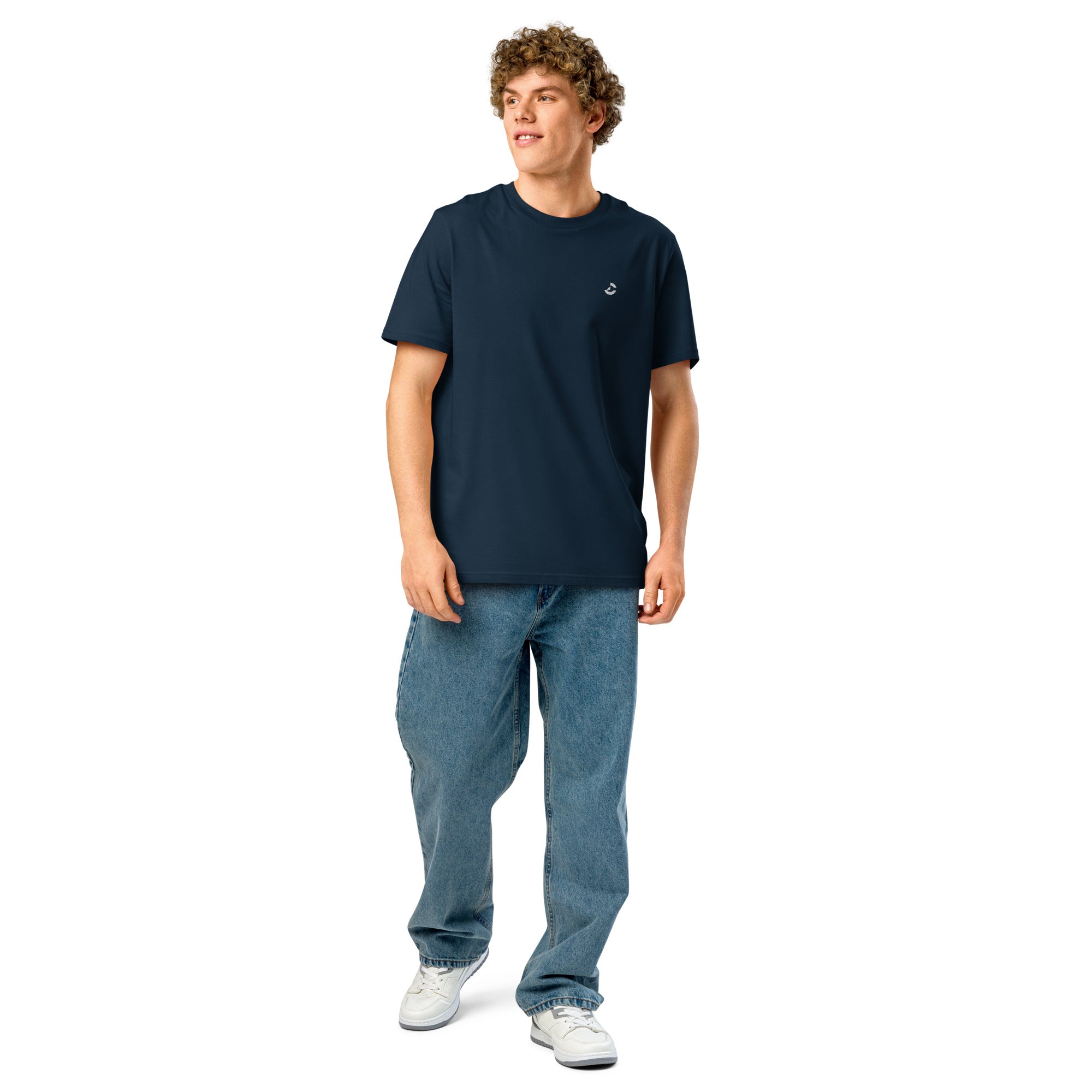 Unisex Organic Ribbed Neck T-Shirt - ClotheNest