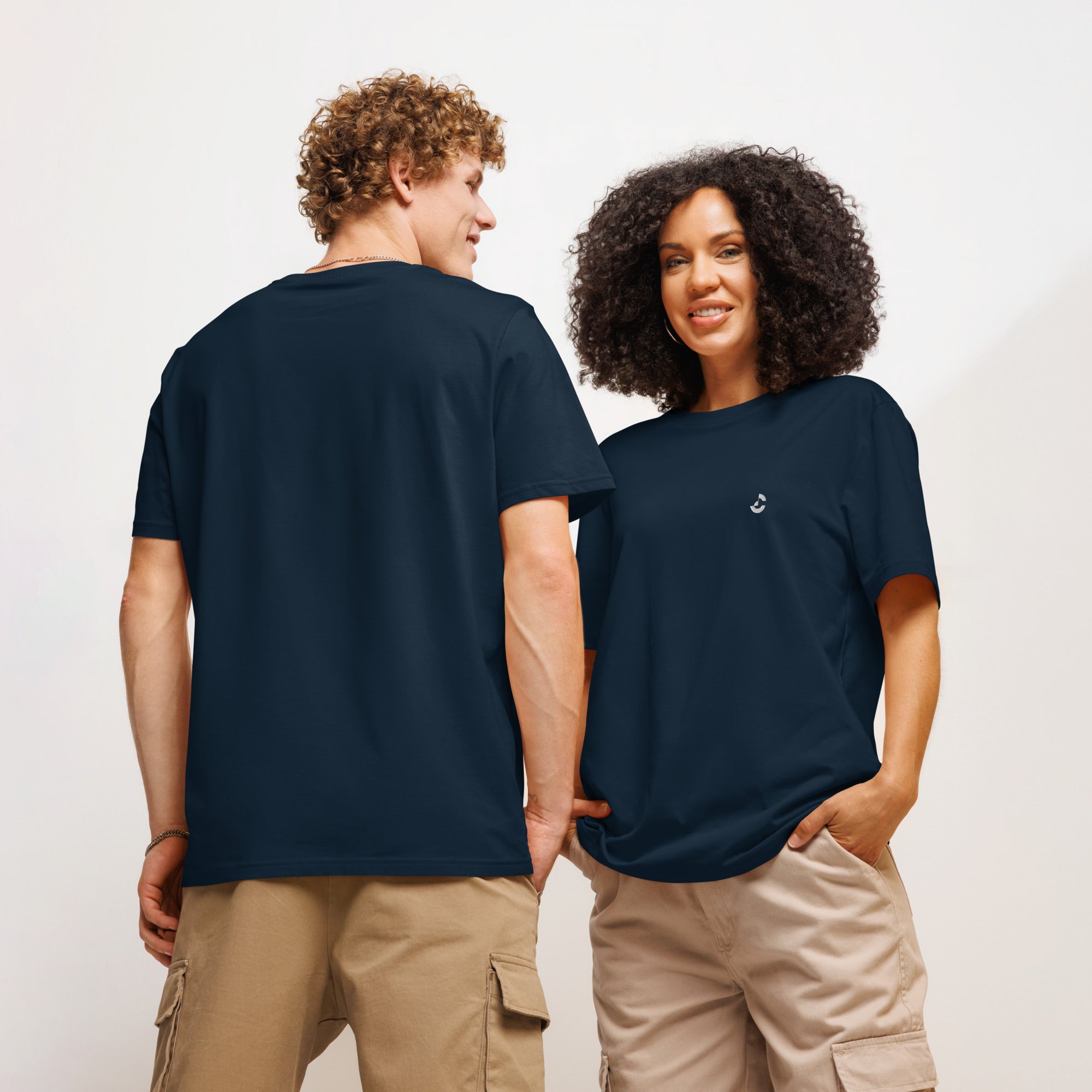 Unisex Organic Ribbed Neck T-Shirt - ClotheNest