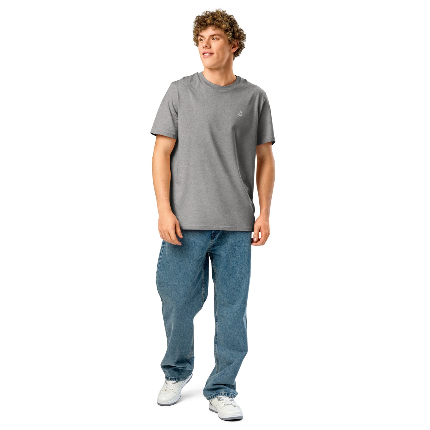 Unisex Organic Ribbed Neck T-Shirt - ClotheNest
