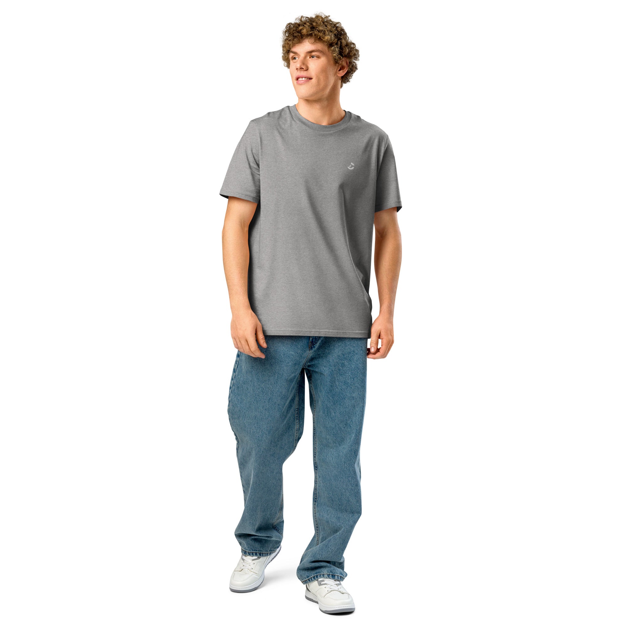 Unisex Organic Ribbed Neck T-Shirt - ClotheNest