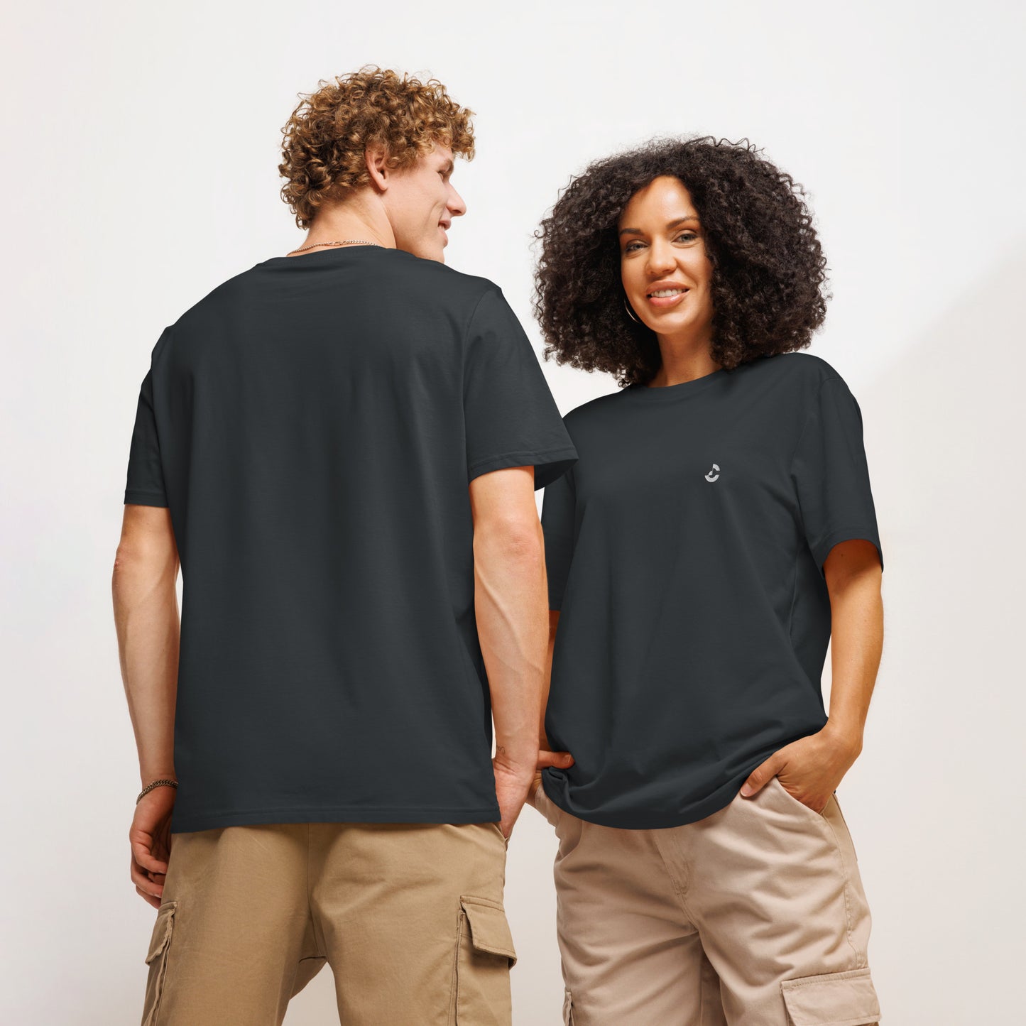 Unisex Organic Ribbed Neck T-Shirt - ClotheNest