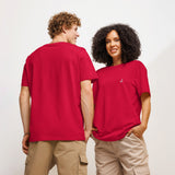 Unisex Organic Ribbed Neck T-Shirt - ClotheNest