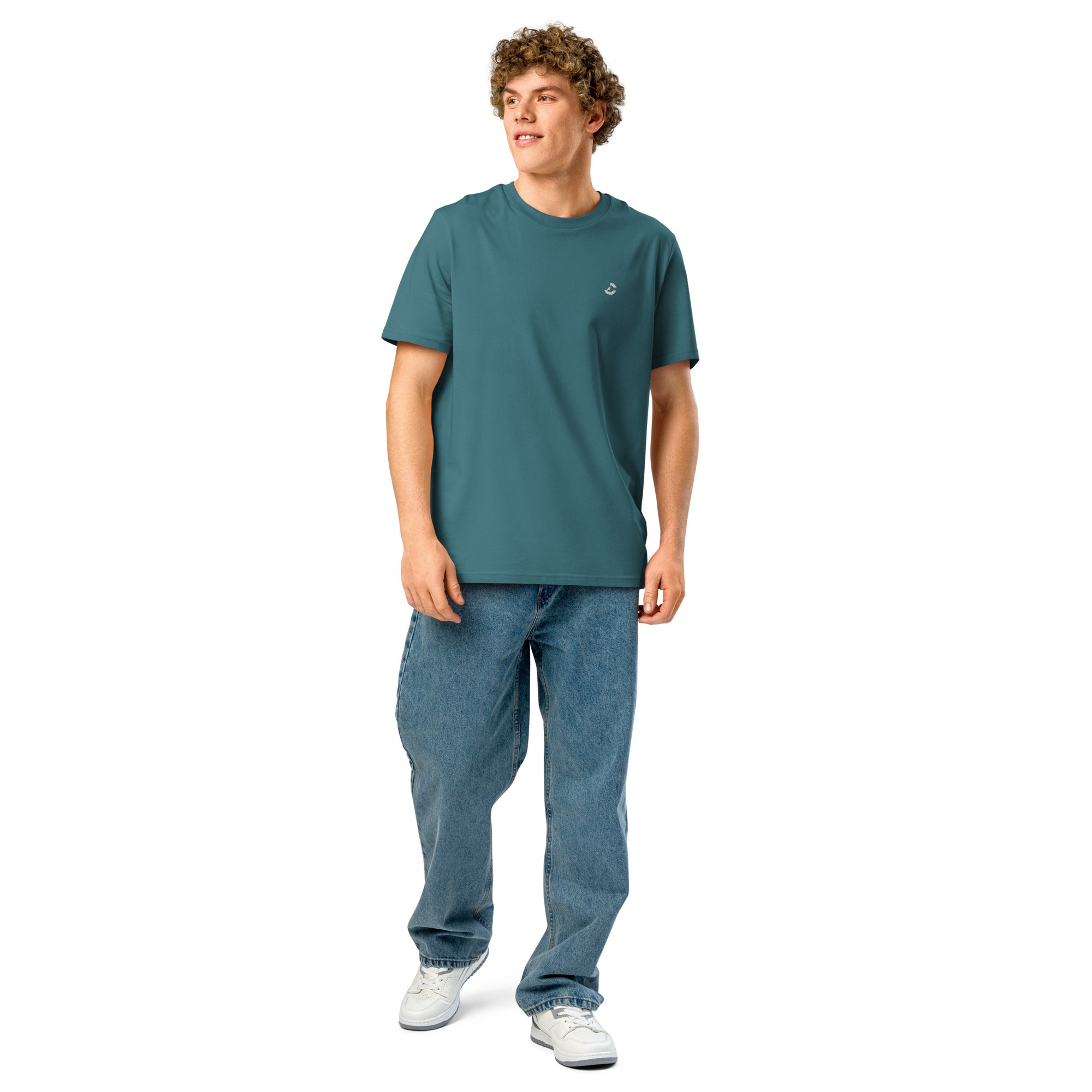 Unisex Organic Ribbed Neck T-Shirt - ClotheNest