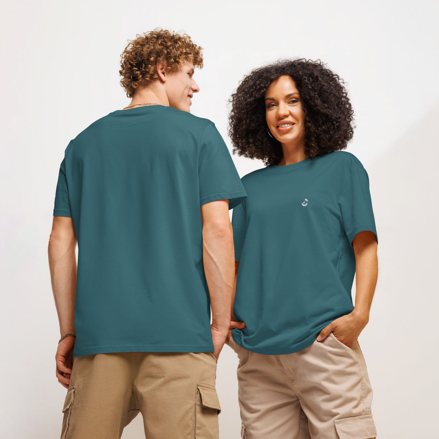 Unisex Organic Ribbed Neck T-Shirt - ClotheNest