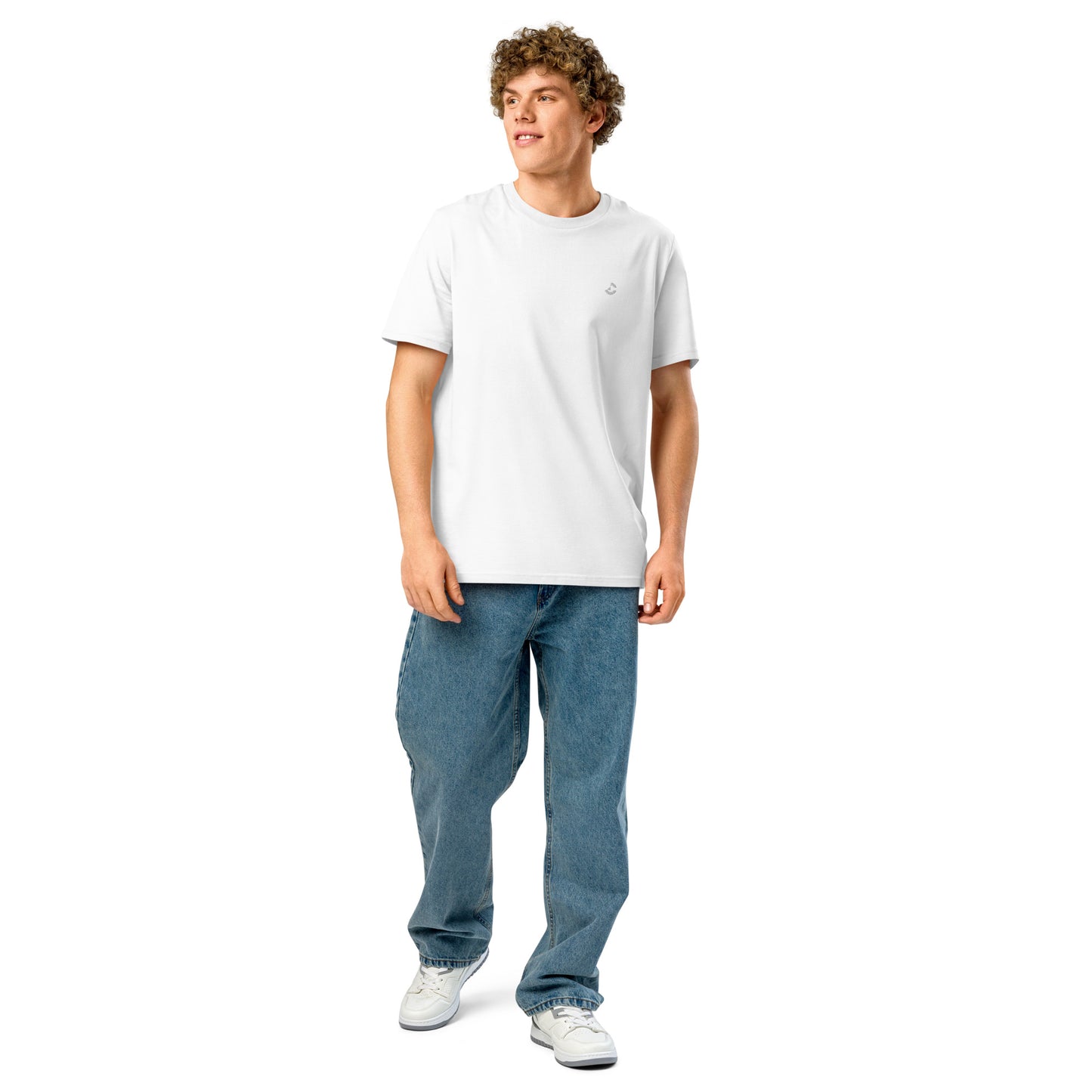 Unisex Organic Ribbed Neck T-Shirt - ClotheNest