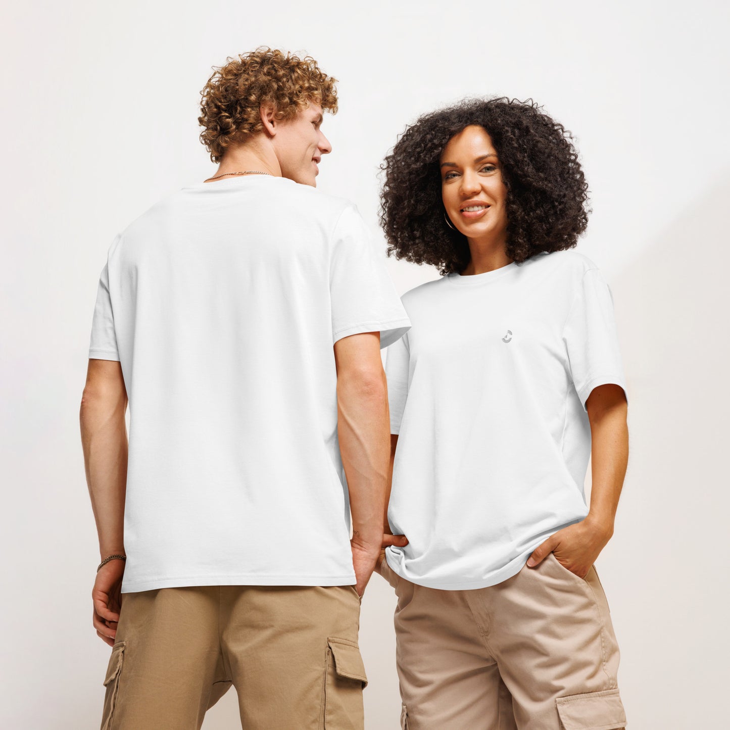 Unisex Organic Ribbed Neck T-Shirt - ClotheNest