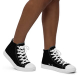 Women's Urban Monochrome Canvas Shoes - ClotheNest