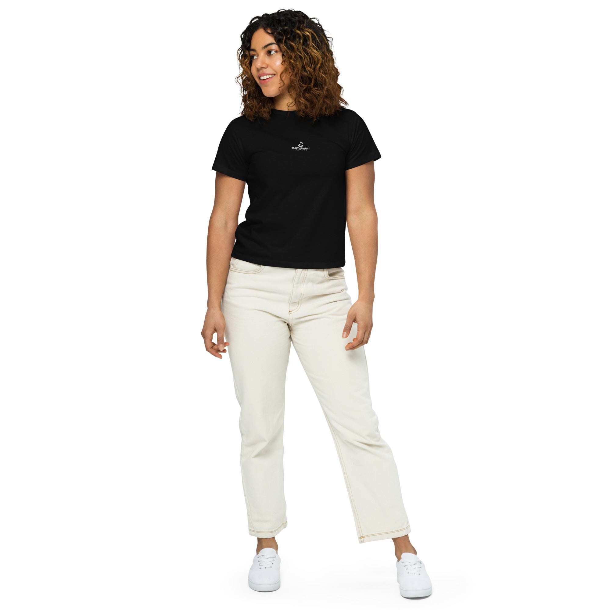 Women's High - Waisted Tee - ClotheNest