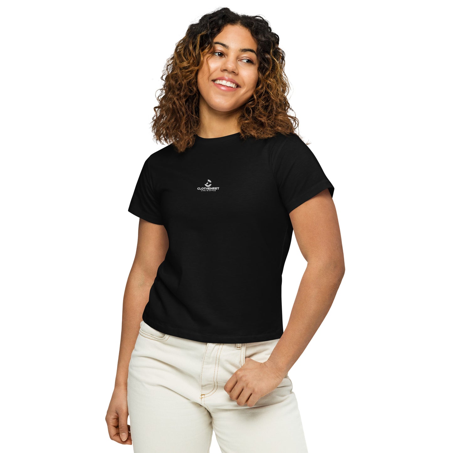 Women's High - Waisted Tee - ClotheNest
