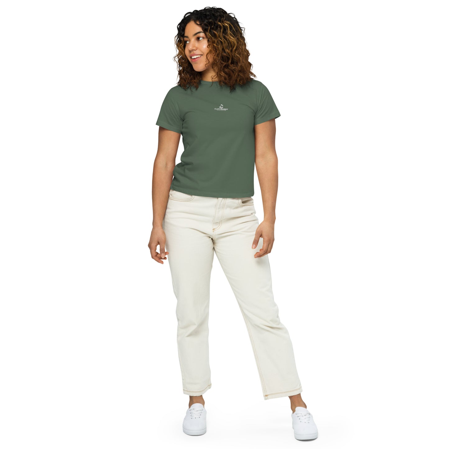 Women's High - Waisted Tee - ClotheNest