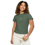 Women's High - Waisted Tee - ClotheNest