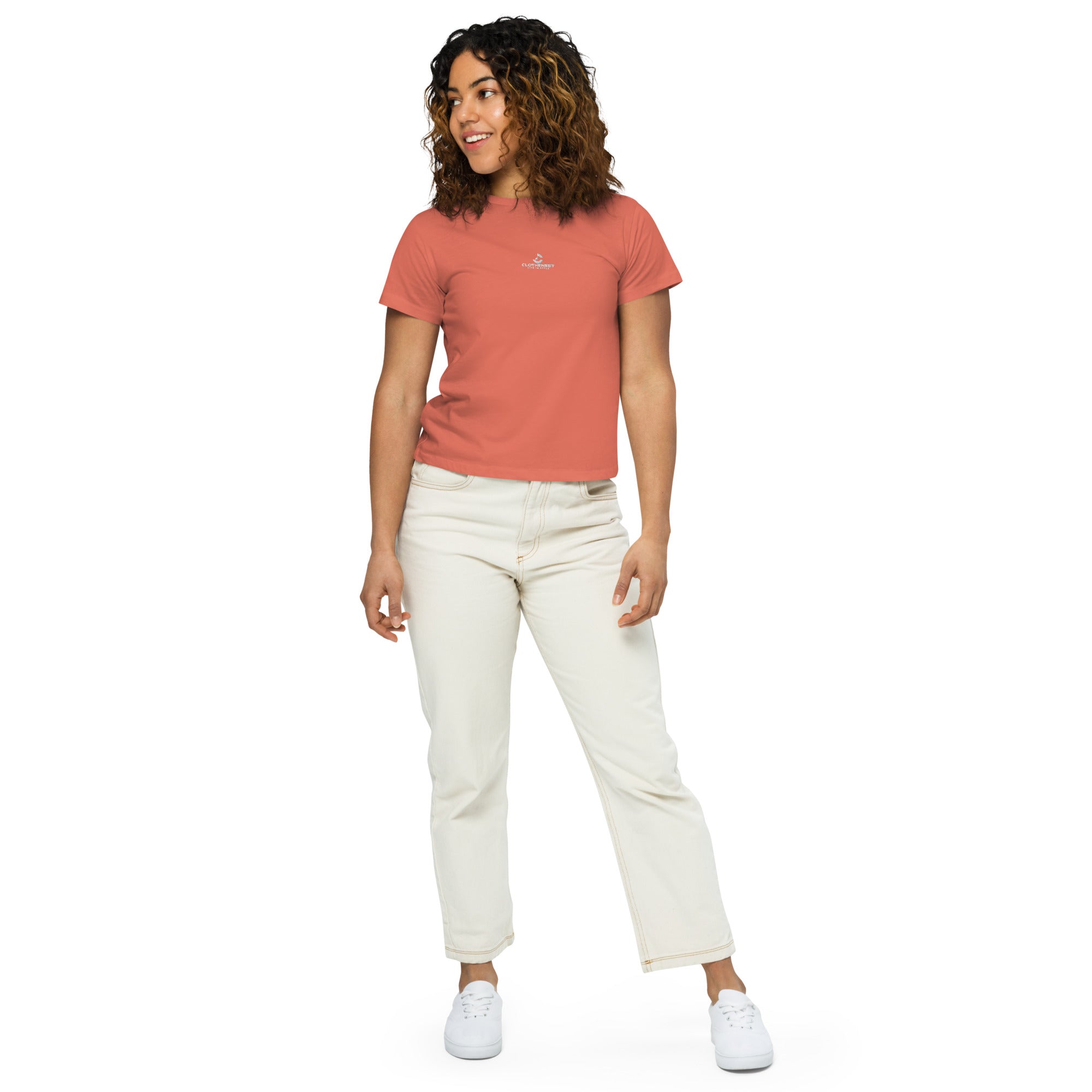 Women's High - Waisted Tee - ClotheNest