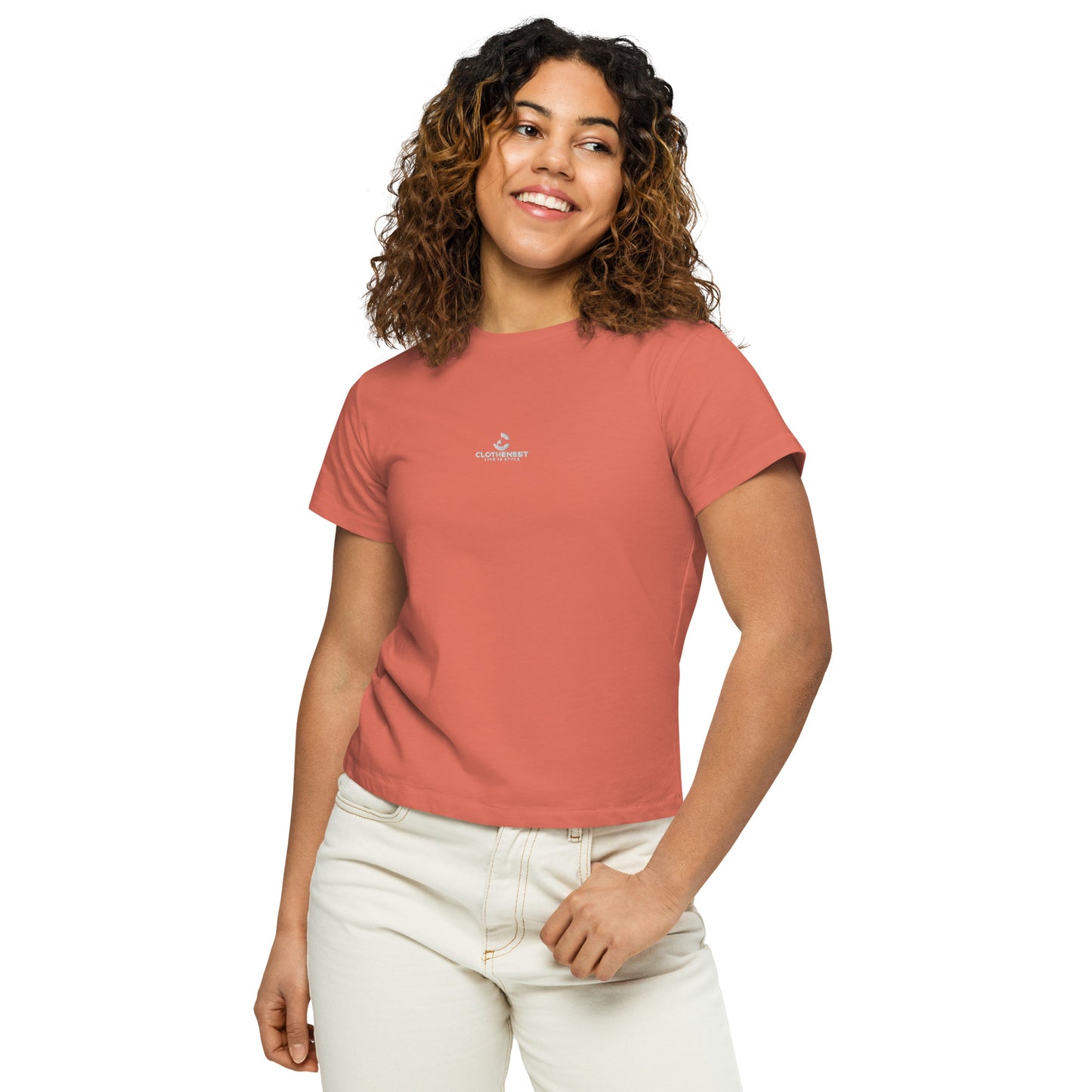 Women's High - Waisted Tee - ClotheNest