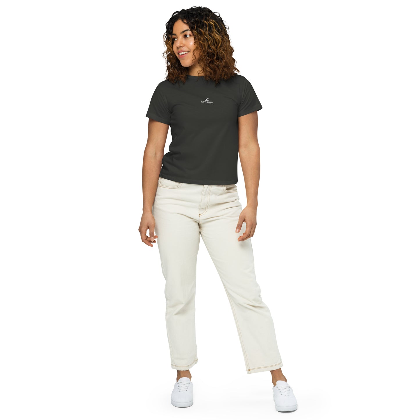 Women's High - Waisted Tee - ClotheNest