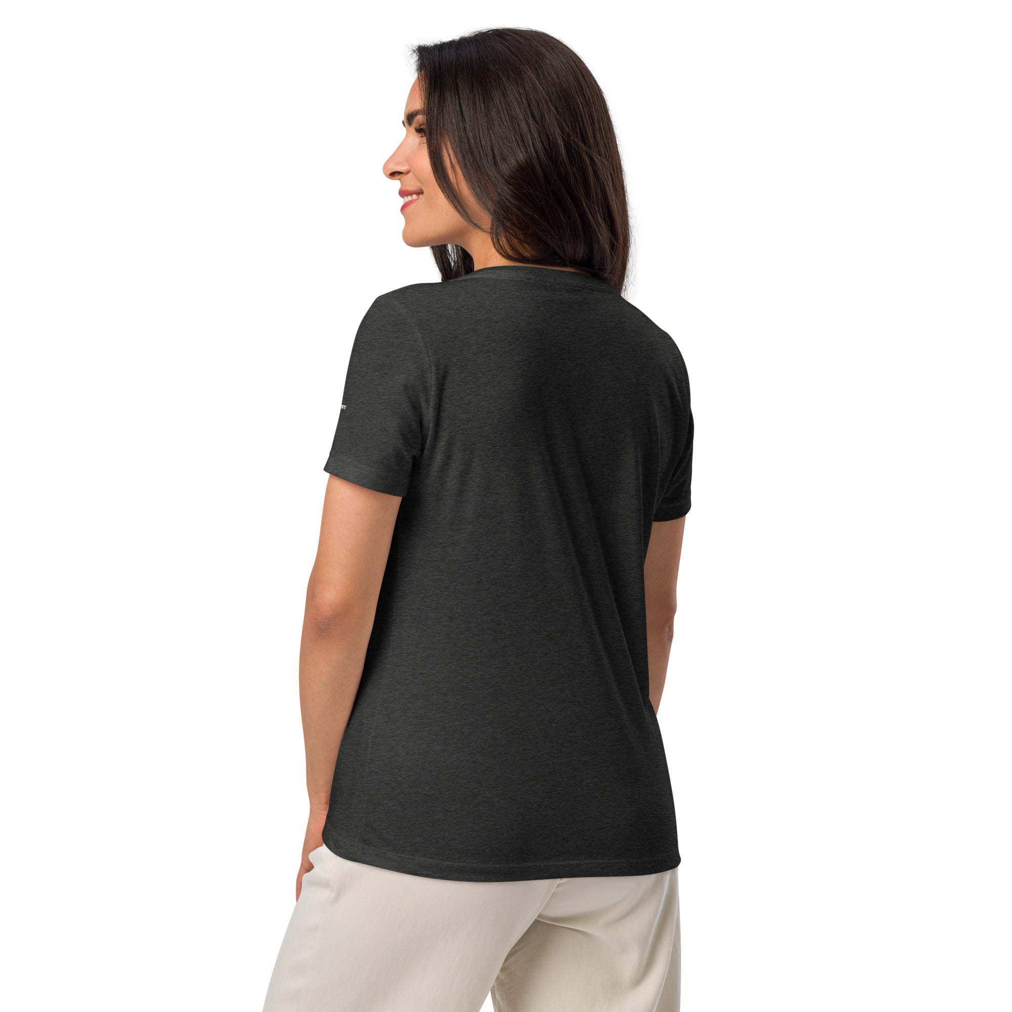 Women's Relaxed V - Neck T-Shirt - ClotheNest