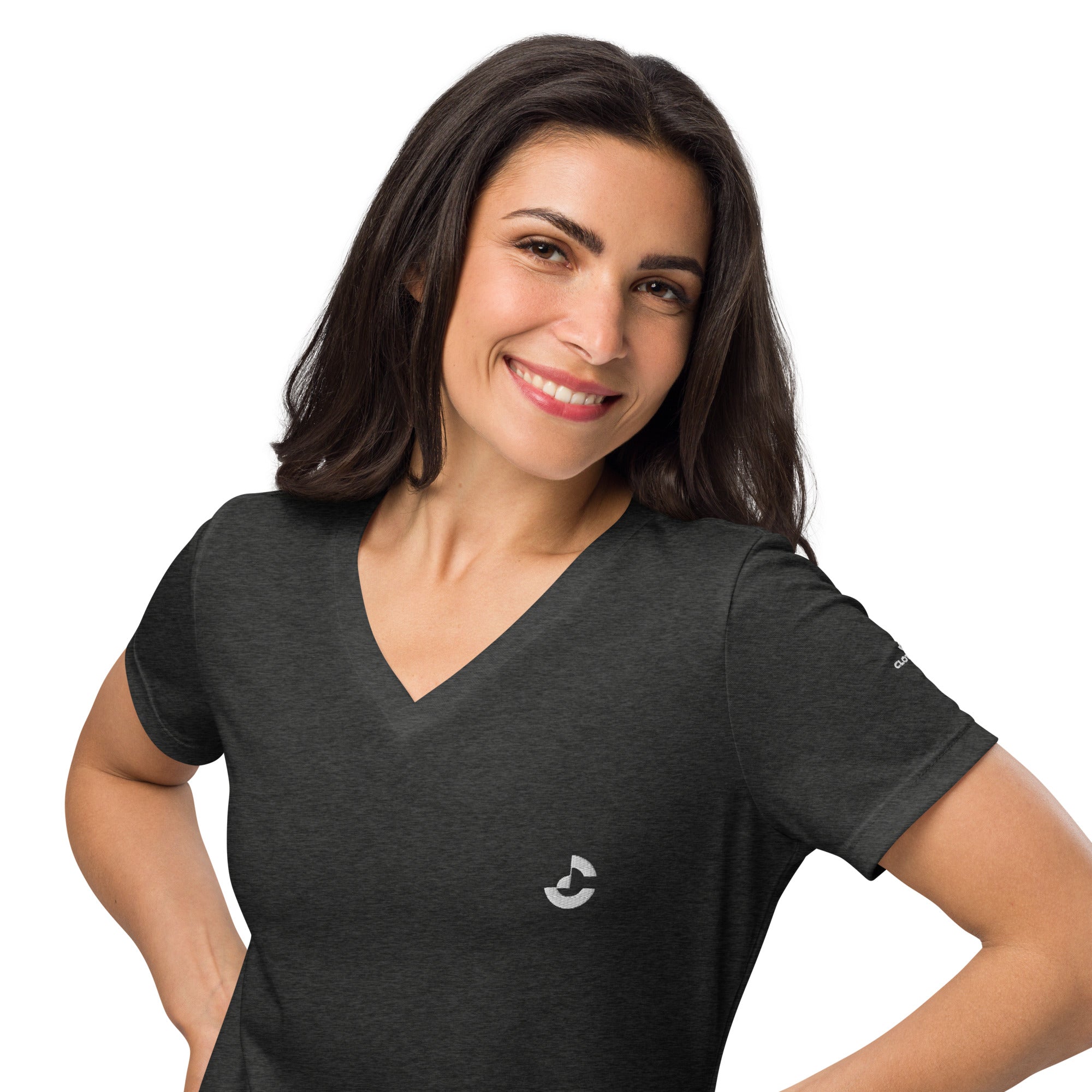 Women's Relaxed V - Neck T-Shirt - ClotheNest