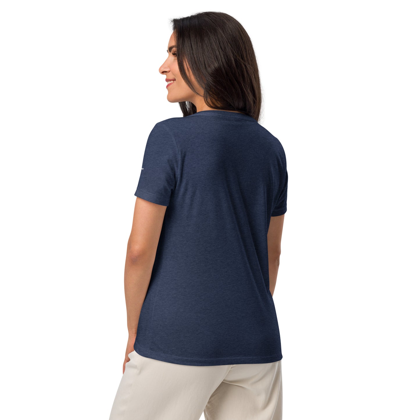 Women's Relaxed V - Neck T-Shirt - ClotheNest