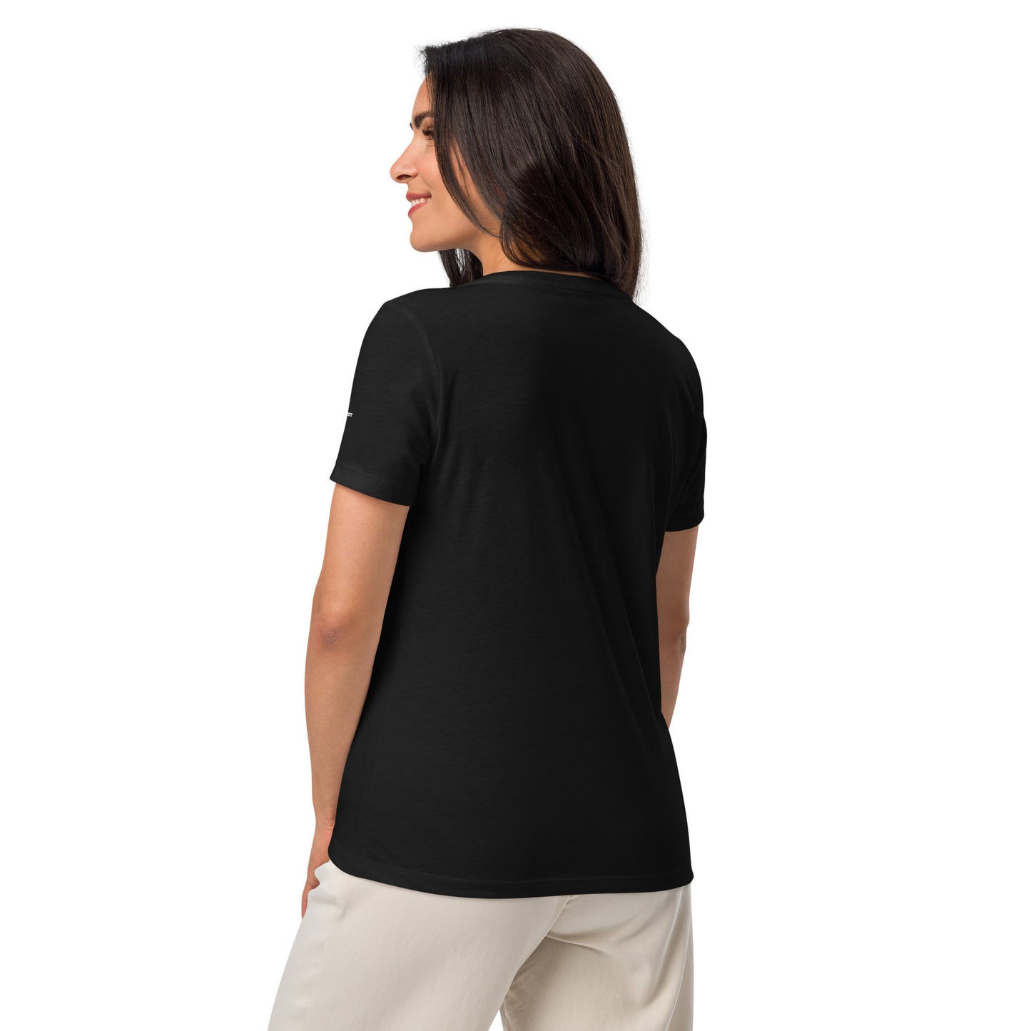 Women's Relaxed V - Neck T-Shirt - ClotheNest